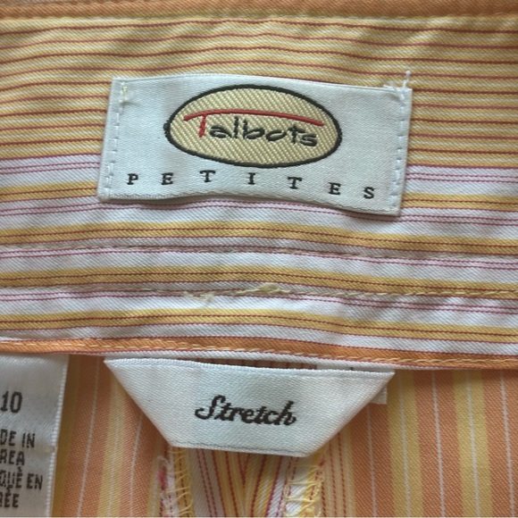 ❤️2/$15 or 3/$21❤️ Talbots Lightweight Capris, Size 10 - Picture 9 of 11